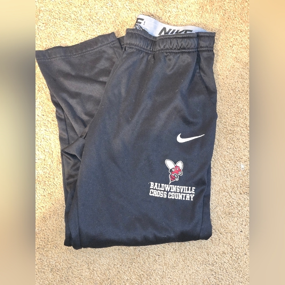Nike Dri-Fit Baldwinsville Cross Country Pants – Black – Size L MENS - Picture 3 of 6